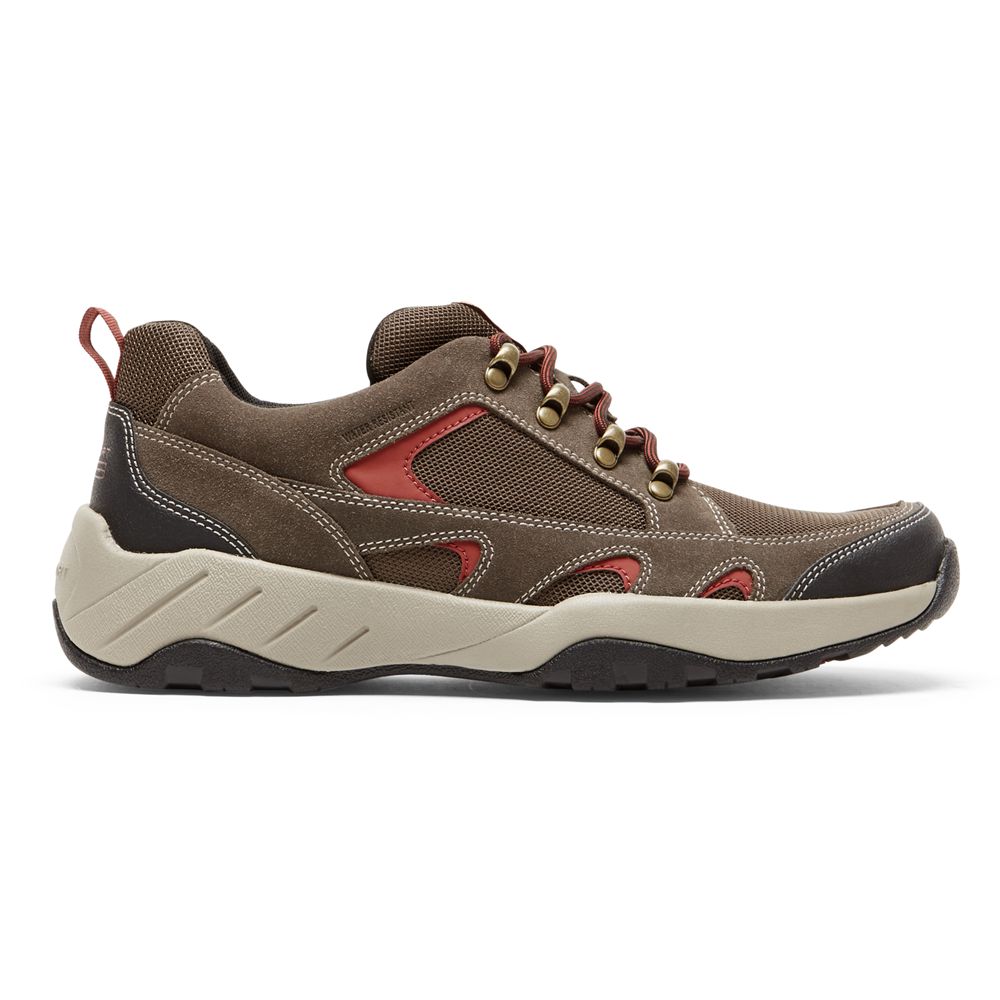 Sneakers Rockport Uomo - Xcs Riggs Trekker - Marroni Scuro - XWOHYZP-12